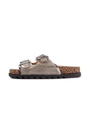 Sole Sister CAT WIDE FIT FOOTBED  - Mules - silver