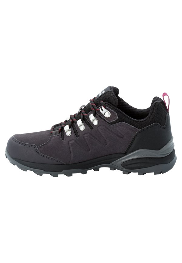 REFUGIO TEXAPORE LOW W - Hikingschuh - dark steel   purple