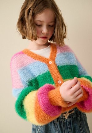 Next, REGULAR FIT - V-NECK CARDIGAN . - Cardigan - rainbow