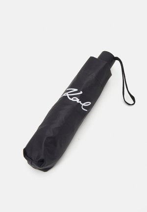 SIGNATURE UMBRELLA - Paraplyer - black/white
