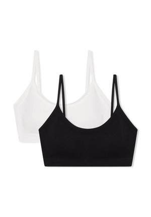 PACK 2 SEAMLESS - Bustino - nero