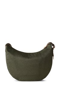 Borbonese LUNA MIDDLE CON ZIP - Sac bandoulière - military green