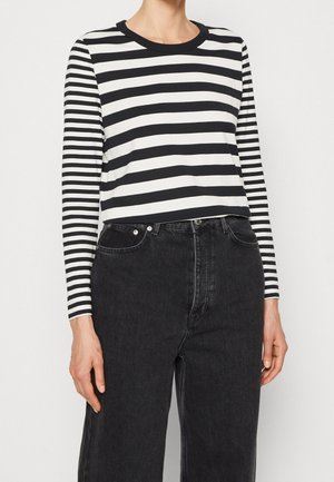 Long sleeved top - black