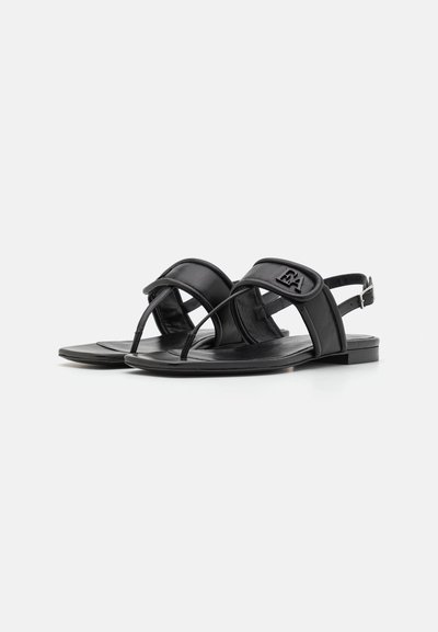 Emporio Armani Tåsandaler - nero