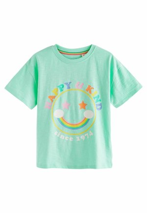 BY JOOLS - T-shirt med print - turquoise blue