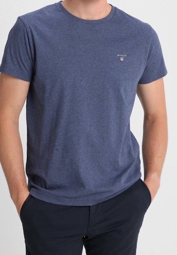 GANT T-shirt basique - blue denim