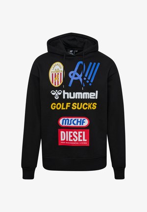 Hummel, HUMMEL LRV X MSCHF X HML SWEAT HOOD UNISEX - Hoodie - black