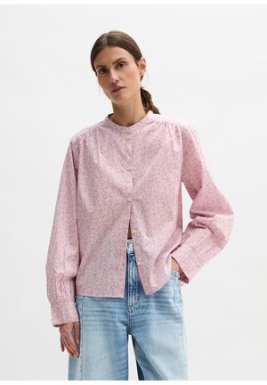 GERAFFTE LOOSE AUS - Chemisier - light pink