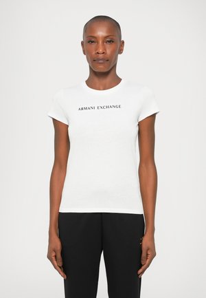 Apdrukāts T-krekls - optic white