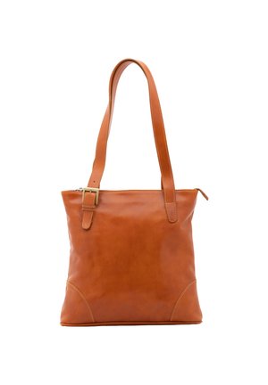 Shopping bag - cognac