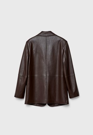 Stradivarius Short coat - brown