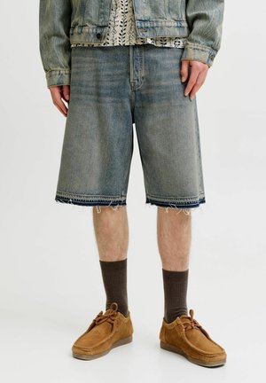 Jack & Jones JEANS-SHORTS EXTRA BAGGY FIT JEANS-SHORTS - Short en jean - blue denim