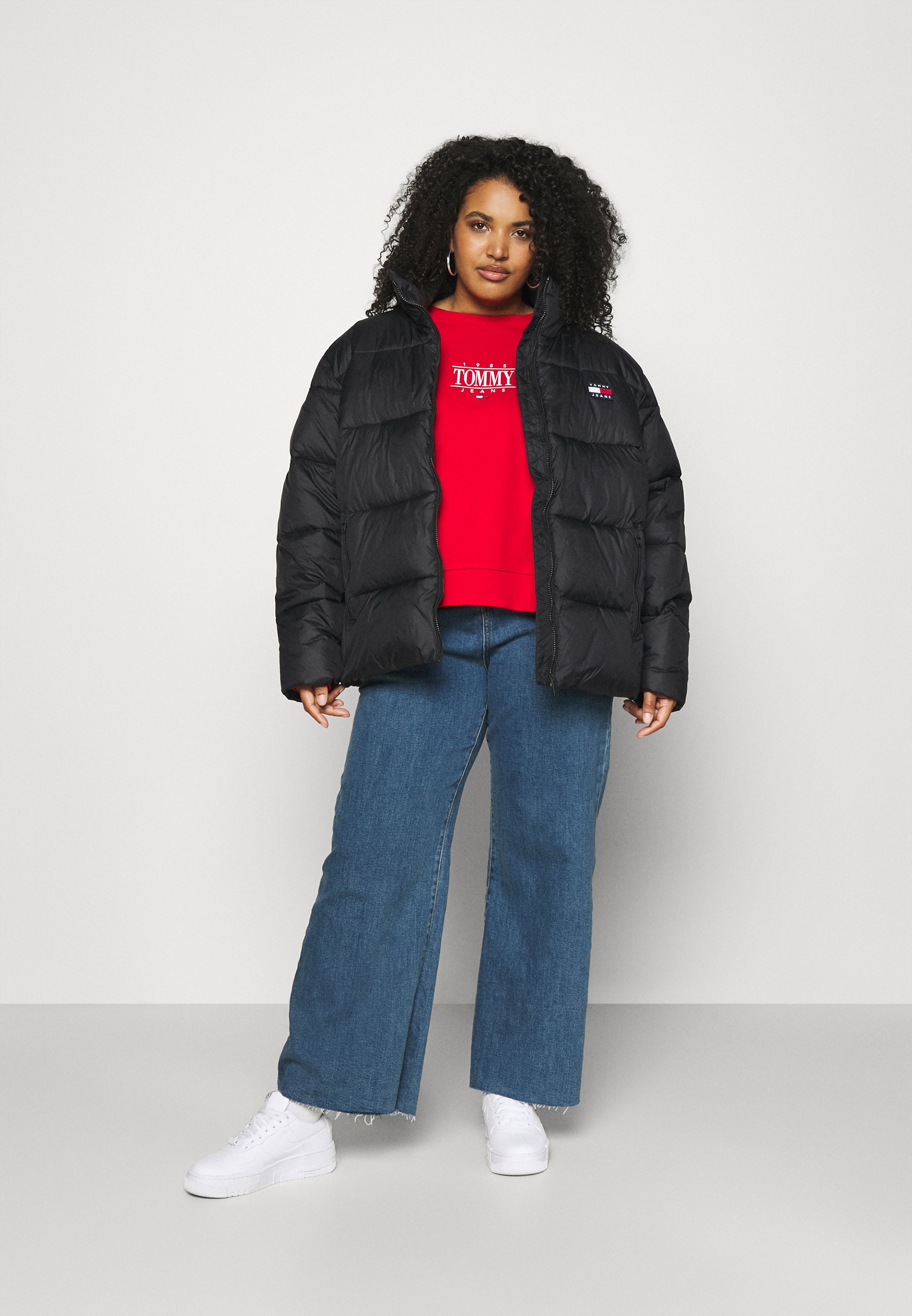 curve puffer jacket