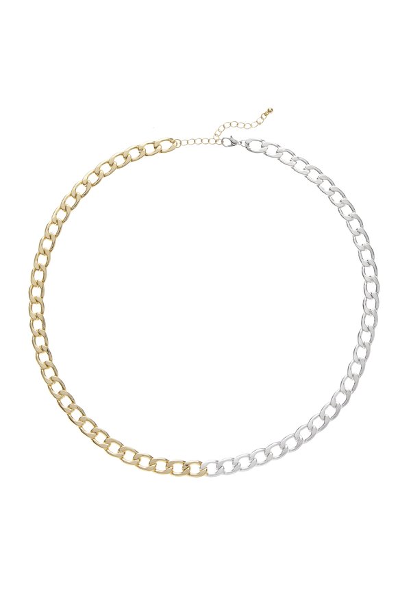 Halskette - goldfarben silberfarben