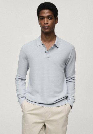 Top s dlhým rukávom - light blue