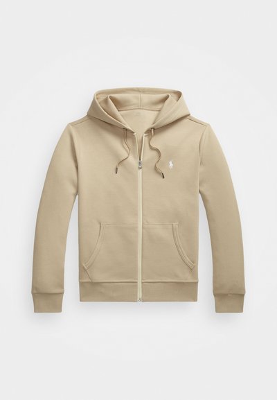 Polo Ralph Lauren DOUBLE-KNIT FULL-ZIP HOODIE
- Φούτερ με φερμουάρ - classic khaki