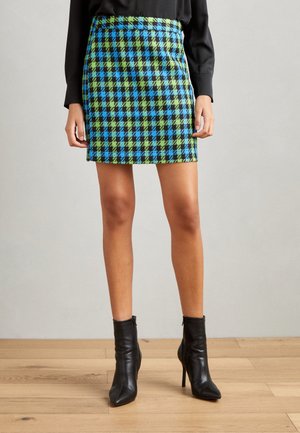 SKIRT - Mini skirt - swedish blue mix