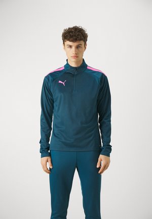 TEAMLIGA ZIP - Long sleeved top - ocean tropic