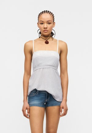 BARE BABYDOLL - Tops - grey