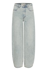 ASHER BARREL - Wide Leg - mid acid wash