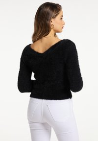 faina FAINA MINYA - Strickpullover - schwarz