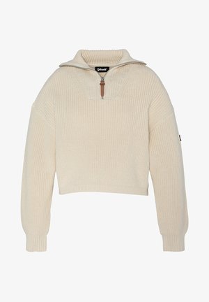 Schott Strickpullover - blanc cassé