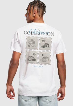 MISTER  THE CLASSICS COLLECTION  - Print T-shirt - white
