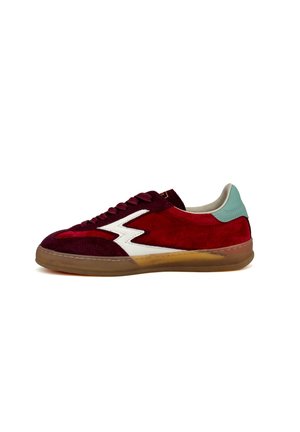 MOACONCEPT Sneakers basse - aqua green black cherry