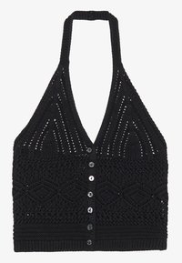 CROCHET TOP - Top - black