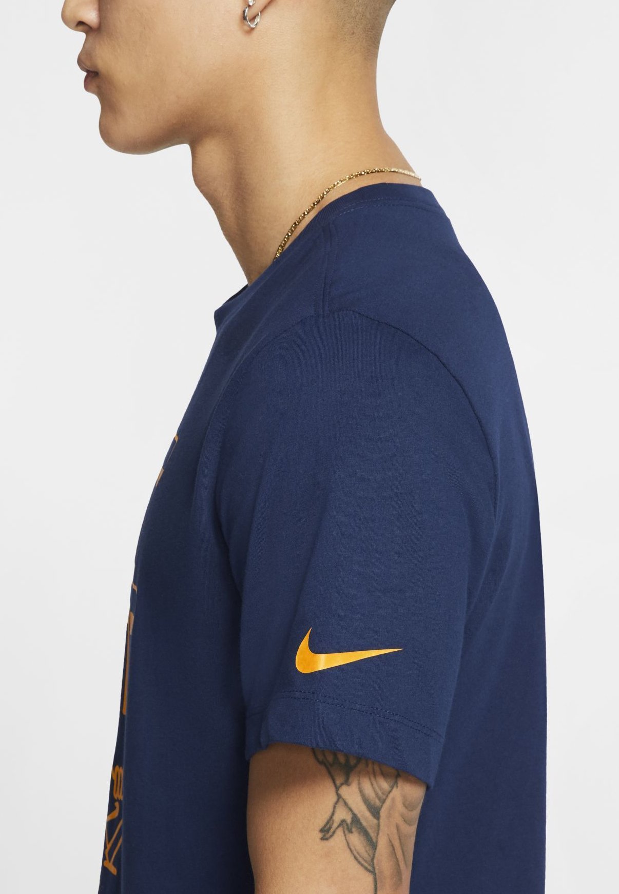 Nike Performance BASKETBALL - T-Shirt print - blue void/dunkelblau -  Zalando.de