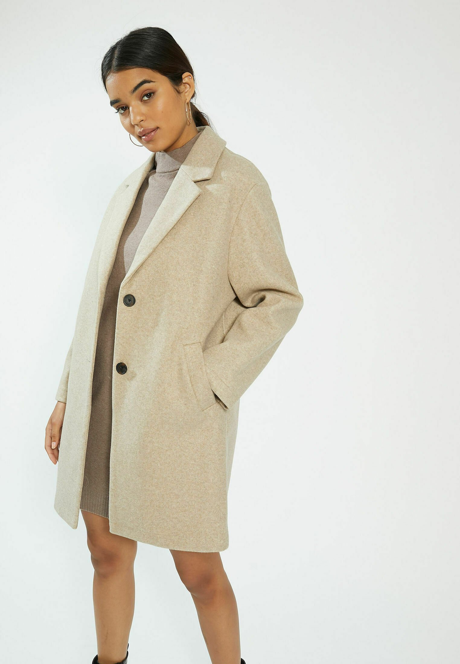 Pimkie Halflange jas - beige - Zalando.nl