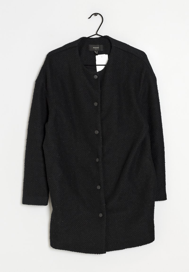 Mango Premium Manteau classique - black