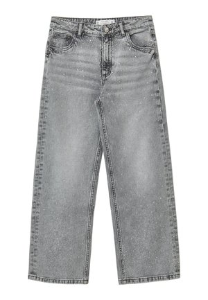 Calliope, JEAN APPLICAZIONI - Jean droit - grigio denim