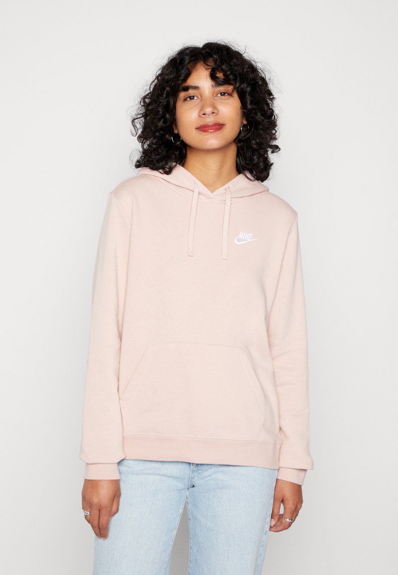 Nike Sportswear W CLUB STD PO  - Sweatshirt com capuz - pink oxford