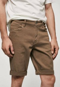 Mango Shorts vaqueros - brown