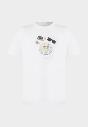 BLKVIS, OYSTER TEE - T-shirt imprimé - white