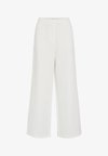 VIGERY WINNIE HW WIDE PANTS/DC - Pantalon classique - cloud dancer