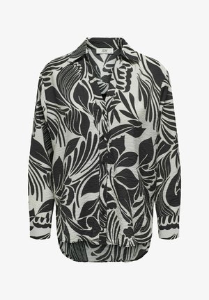 JDY NORMAL GESCHNITTE ÄRMELBÜNDCHEN MIT KNOPF - Bluza s gumbima - whitecap gray