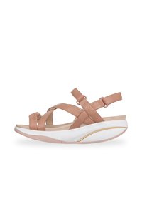 MBT KIBURI - Sandalias de cuña - camel