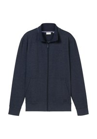 IN OPTIK - Zip-up sweatshirt - sky captain blue white melange
