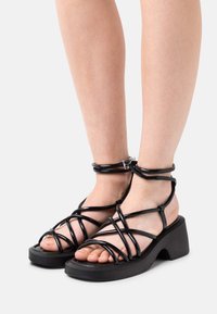 Bronx VITA  - Sandálias de plataforma - black