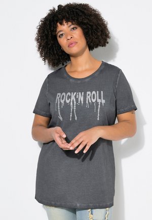 Angel of Style KOMFORT FIT ROCK N ROLL - Print T-shirt - charcoal gray