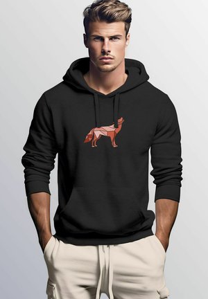 Neverless FASHION STREETSTYLE - Kapuzenpullover - schwarz