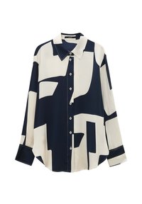 LANGARM ZISABEL MOTION - Button-down blouse - ocean