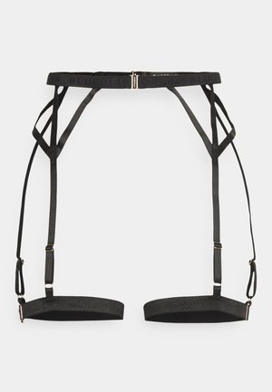 OSLO THIGH HARNESS - Strømpeholdere - black