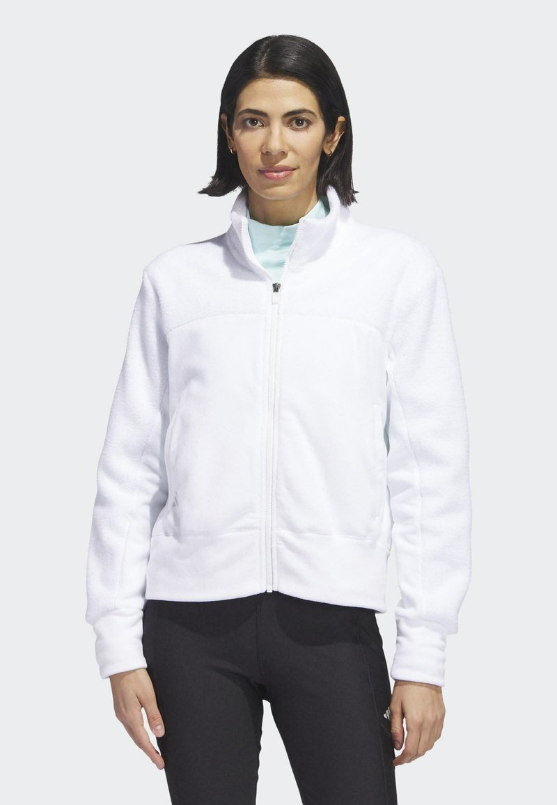 adidas Golf FULLZIP Fleece jacket white Zalando.ie