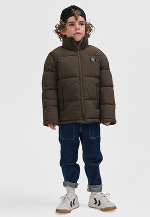 HMLCRISP TEX UNISEX - Veste d'hiver - major brown