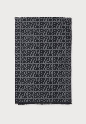 DKNY, DOUBLE FACE LOGO - Écharpe - black