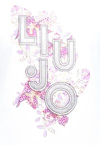 Liu Jo Jeans T-shirt med print - white