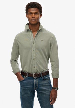 LONG SLEEVE  - Overhemd - light khaki green